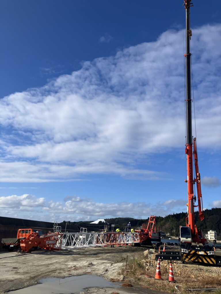 若築建設株式会社様 24宇出津港物揚場災害復旧工事(石川県能登町)